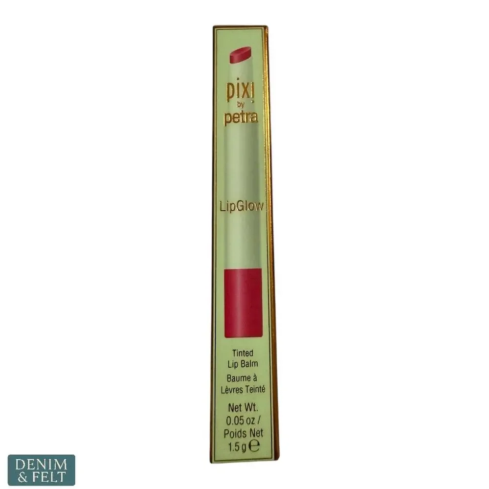 NEW Pixi LipGlow Tinted Lip Balm Ruby‎ Dark Pink Shea Mango Glossy Hydrating